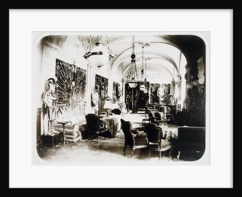 The House of Ivan Paskevich at the English Embankment in Petersburg. The Armory Room, 1860s by Giovanni Bianchi