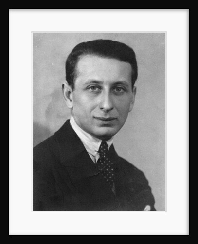 Composer Alexandre Tansman by Anonymous