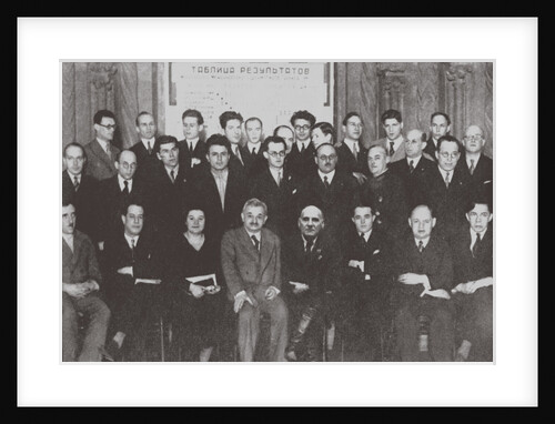 Group Portrait of the Participants of the Second International Chess Tournament, Moscow 1935, 1935 by Anonymous