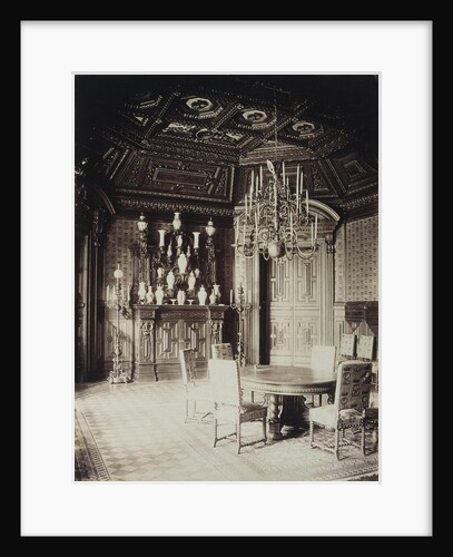 The Stroganov palace in Saint Petersburg. The dining room, 1860s by Giovanni Bianchi