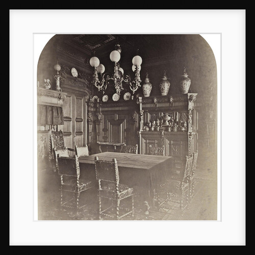 The House of Ivan Paskevich at the English Embankment in Petersburg. The dining room, 1860s by Giovanni Bianchi