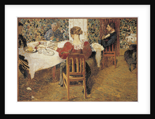 A table (Le Dejeuner), 1892 by Édouard Vuillard