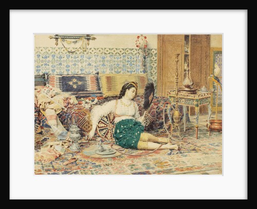 La belle orientale by François-Marie Firmin-Girard