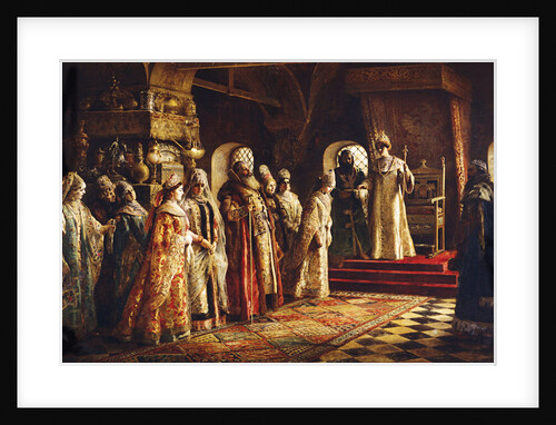 Tsar Alexei Mikhailovich Choosing a Bride, 1886 by Konstantin Yegorovich Makovsky