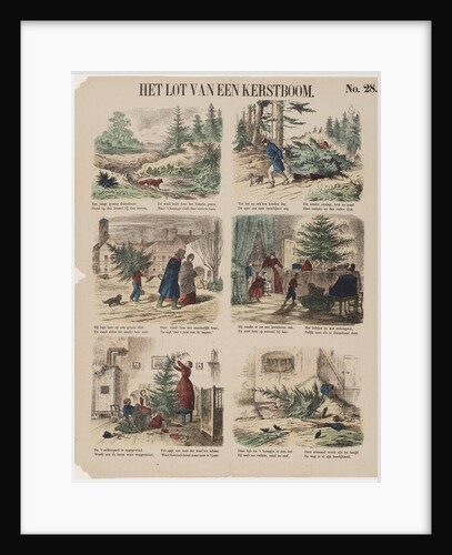 The Story of a Christmas tree, Second Half of the 19th century by Anonymous