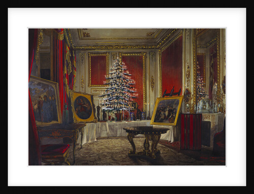 Queen Victorias Christmas Tree, 1850 by James Roberts
