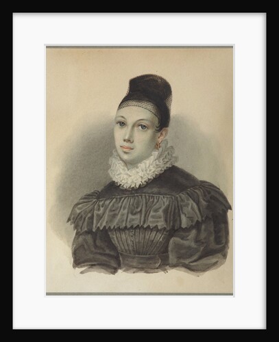 Portrait of Yelizaveta Petrovna Naryshkina, 1832 by Nikolai Alexandrovich Bestuzhev