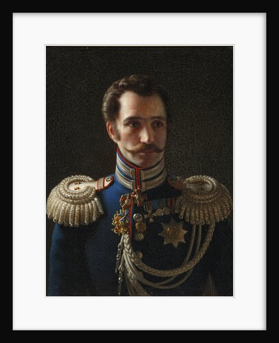 Portrait of Leonty Vasilievich Dubelt, Chief of Staff of the Corps of Gendarmes, c. 1843 by Alexei Vasilyevich Tyranov