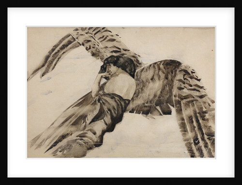 Flying Demon, 1890-1891 by Mikhail Alexandrovich Vrubel