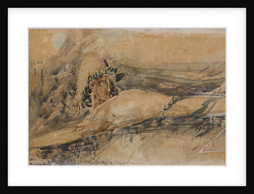 The Demon downcast, 1901 by Mikhail Alexandrovich Vrubel