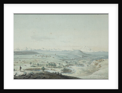 View of the Konstantinogorsk Fortress from the Mountain Mashuk, 1805 by Yemelyan Mikhaylovich Korneev