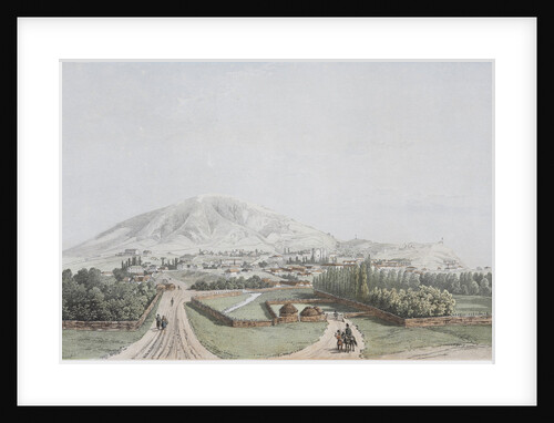 View of Pyatigorsk, Mid of the 19th century by Anonymous