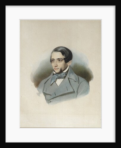 Portrait of Andrey Alexandrovich Krayevsky, Early 1840s by Anonymous