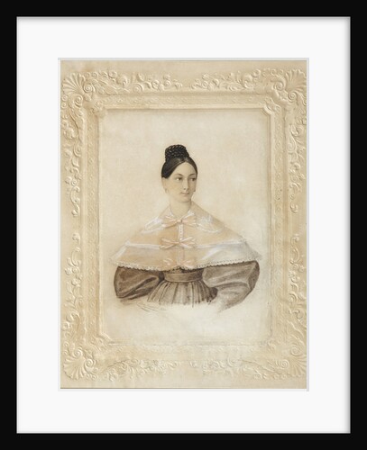 Portrait of Ekaterina Alexandrovna Sverbeeva, née Princess Shcherbatova, 1833 by Anonymous