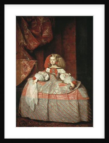 Portrait of the Infanta Margaret Theresa, ca 1665 by Juan Bautista Martínez del Mazo