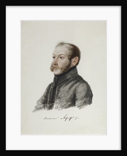 Portrait of Decembrist Nikolai Lorer, 1832-1833 by Nikolai Alexandrovich Bestuzhev