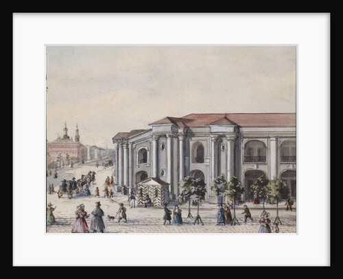 The Saint Petersburg Great Gostiny Dvor (Merchant Yard), 1830-1840s by Vasily Semyonovich Sadovnikov