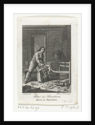 Peter the Great in Zaandam, 1697 by Meno Haas