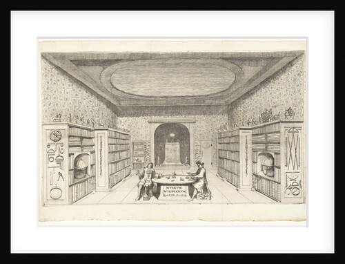 Peter the Great visiting the Museum Wildianum on 13 December 1697 by Maria de Wilde