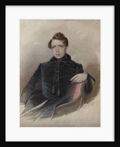Portrait of Andrey Nikolayevich Muravyov, 1841 by Pyotr Zakharovich Zakharov
