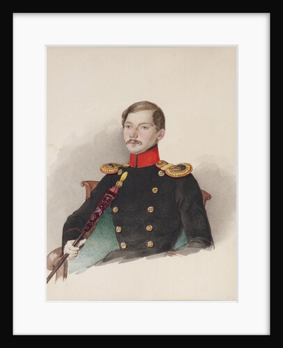 Portrait of Vasily Vasilievich Engelhardt, 1839-1840 by Alexander Ivanovich Klünder