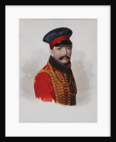 Portrait of Prince Alexander Fyodorovich Galitzine-Prozorovsky, 1840 by Alexander Ivanovich Klünder