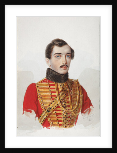 Portrait of N.V. Novoskoltsev, 1839 by Alexander Ivanovich Klünder
