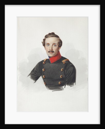 Portrait of Arist Fyodorovich von Gersdorff, 1840 by Alexander Ivanovich Klünder