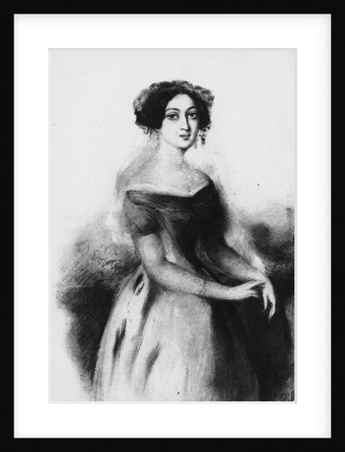 Portrait of Princess Nino Chavchavadze, c. 1830 by Anonymous