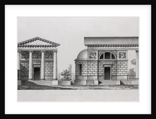 Church Design for the Tutomlin Family by Giacomo Antonio Domenico Quarenghi