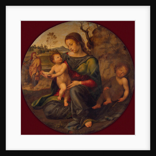 The Holy Family with the young John the Baptist, c. 1520 by Giuliano Bugiardini