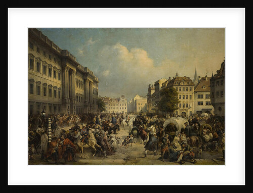 The occupation of Berlin by Russian troops in October 1760, 1849 by Alexander von Kotzebue