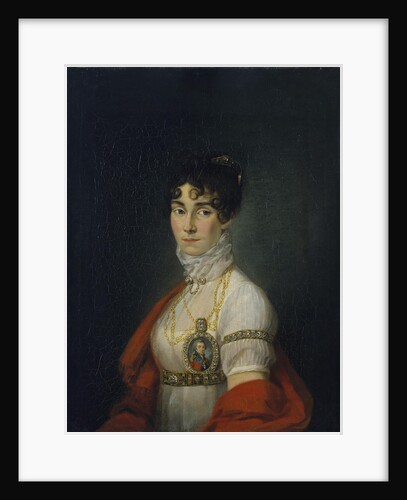 Portrait of the Actress and Singer, Countess Praskovya Sheremetyeva (Zhemchugova), Early by Anonymous