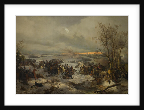 The Battle of Krasnoi (Krasny) on November 17, 1812, 1849 by Peter von Hess