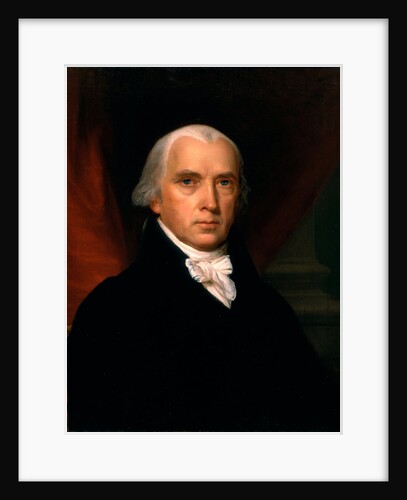 Portrait of James Madison, 1816 by John Vanderlyn