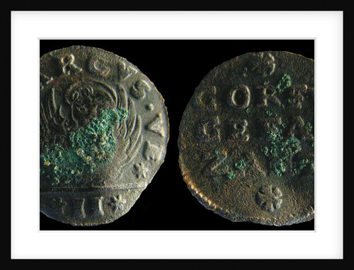 Venetian colonial gazzetta (coin) of the Ionian Islands. (A gazzetta = 2 soldi), 1710-1724 by West European Coins Numismatic