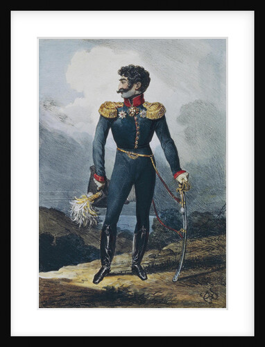 Portrait of Prince Valerian Grigoryevich Madatov, 1822 by Karl Pavlovich Briullov