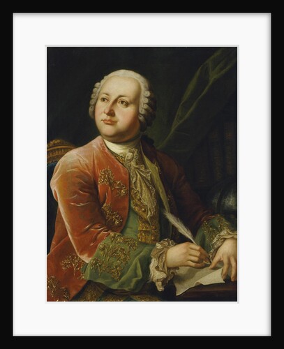 Portrait of Mikhail V. Lomonosov, Second Half of the 18th century by Anonymous