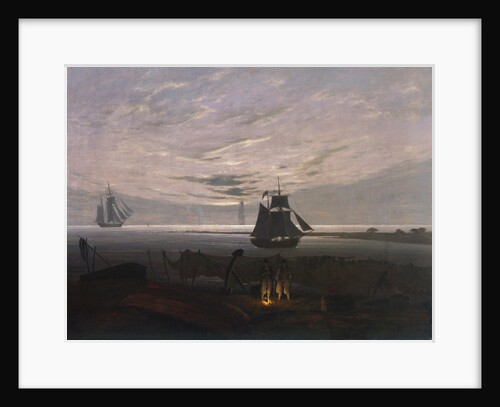 Evening on the Baltic Sea, 1831 by Caspar David Friedrich