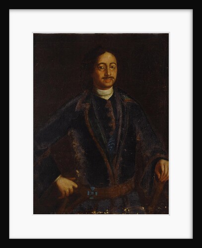 Portrait of Emperor Peter I the Great, Early 18th century by Anonymous