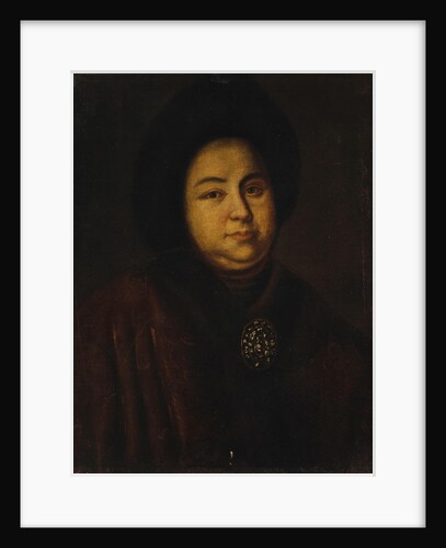 Portrait of Tsarina Evdokiya Feodorovna Lopukhina, the wife of tsar Peter I of Russia, 1 by Anonymous