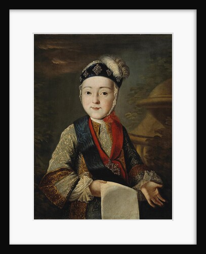 Portrait of Grand Duke Peter III. as Child, 18th century by Anonymous