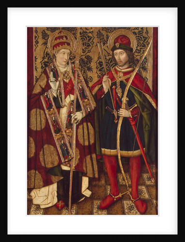 Saints Fabian and Sebastian, 1475-1499 by Anonymous