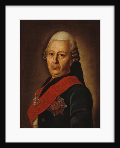 Portrait of Alexey Mikhailovich Obrezkov, 1770s by Anonymous