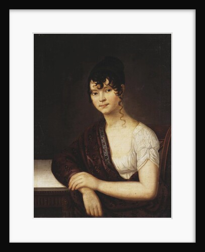 Portrait of Elizaveta Ivanovna Ogareva, 1800s by Anonymous