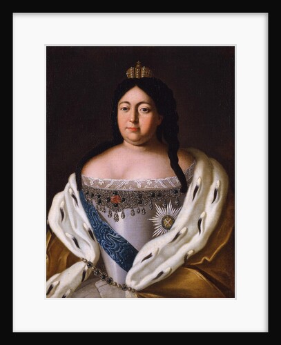 Portrait of Empress Anna Ioannovna, 18th century by Anonymous