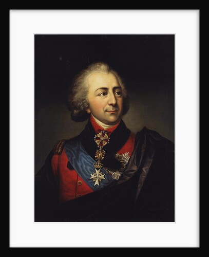 Portrait of Count Ivan Pavlovich Kutaysov, Late 18th century by Anonymous