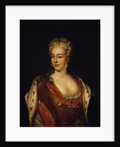 Portrait of Princess Charlotte Christine of Brunswick-Wolfenbüttel, wife of Tsarevich Alexei of Russ by Anonymous