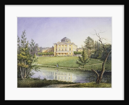 View of the Pavlovsk Palace, 1847 by Anonymous