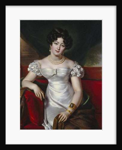 Portrait of Countess Julia Samoilova, ca 1825 by Benois Charles Mitoire